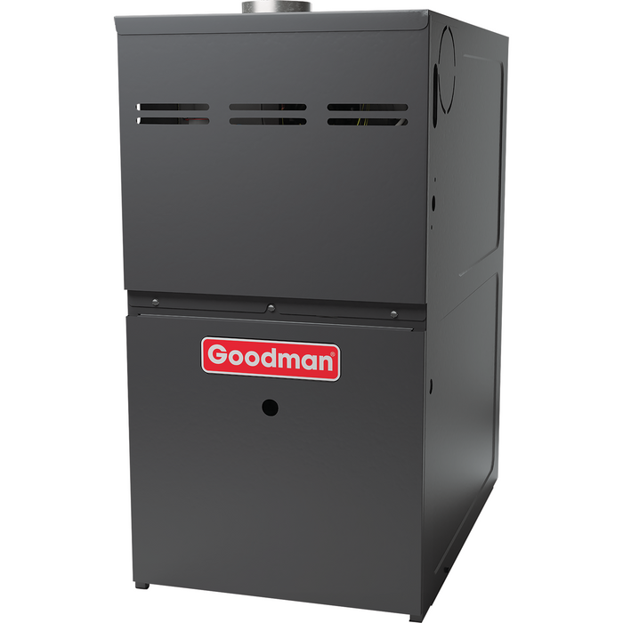 Goodman 80% AFUE 80,000 BTU Multi-Speed ECM Two-Stage Upflow Gas Furnace