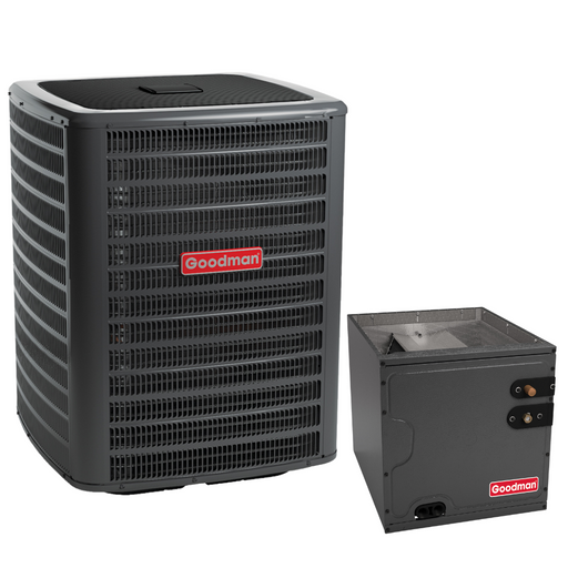 Goodman 3.5-Ton 15.2 SEER2 Single-Stage Air Conditioner with Cased Coil - TXV - 21" Width