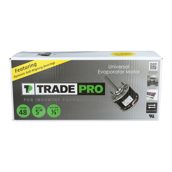 TRADEPRO® - PSC 208-230 VAC 1,075 RPM 1/4 HP 3-Speed - Direct Drive Blower Motor